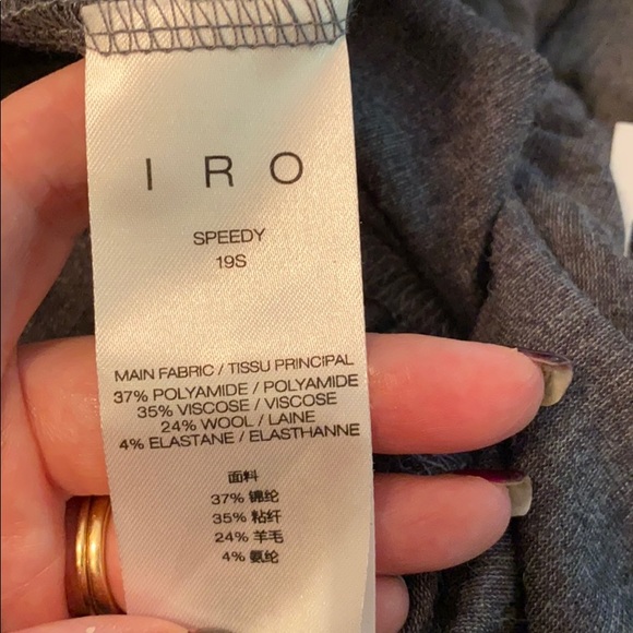 IRO Speedy wool blend dress - Picture 5 of 9